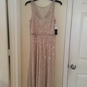 Brand New With Tags Beaded Gown